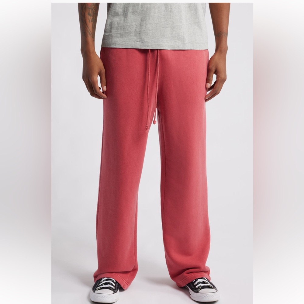 ELWOOD Vintage Red Straight Leg Sweatpant L
